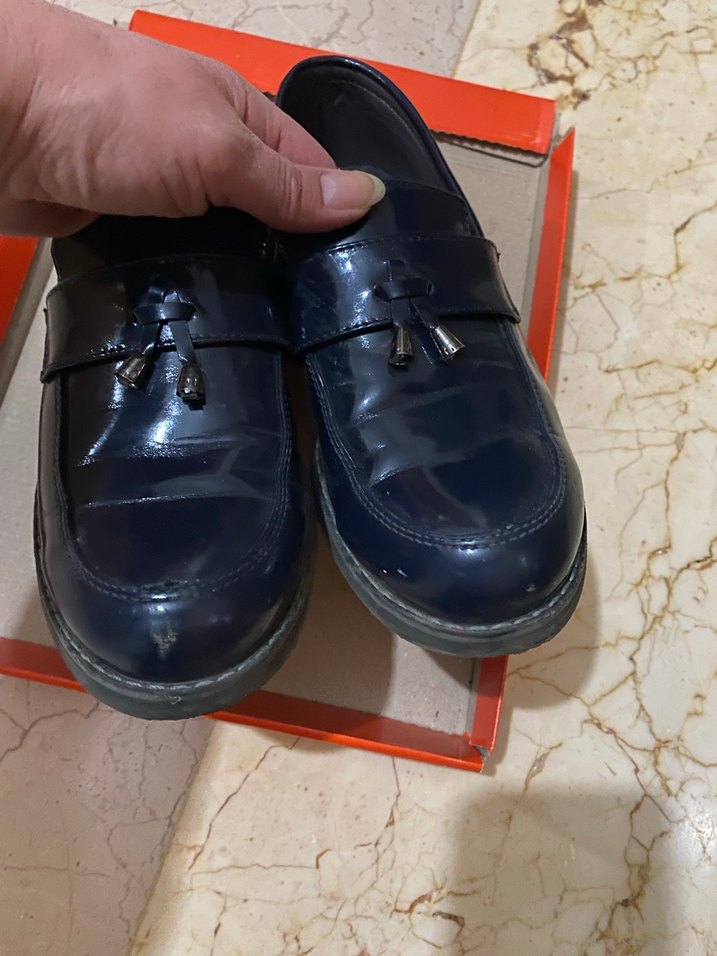 Parlak Mavi Erkek Çocuk Günlük Ayakkabı - Görsel 2