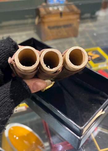 Yılan Desenli Kahverengi Erkek Cüzdan - Görsel 2