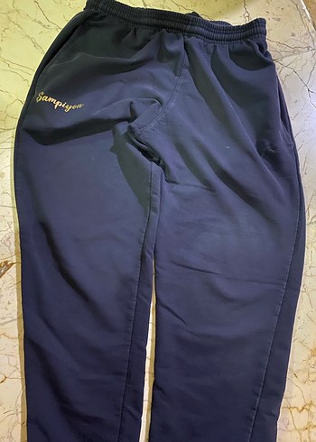 Lacivert Rahat Kesim Kadın Eşofman Altı - Görsel 2