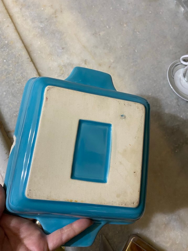 Beyaz Seramik Kare Fırın Kabı - Görsel 2