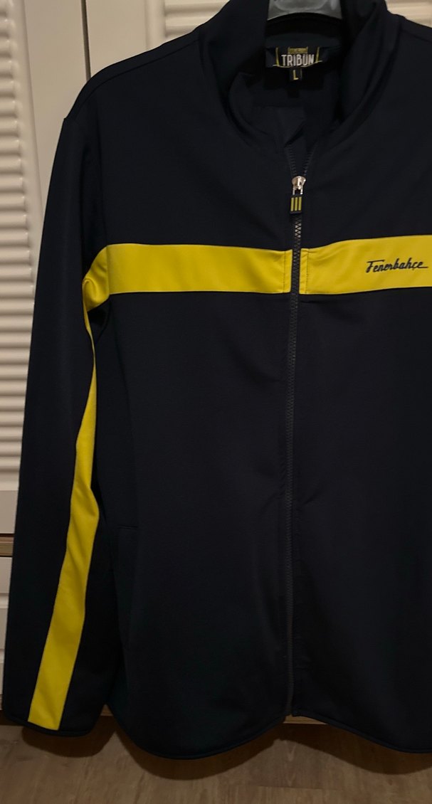 Orjinal Fenerbahçe fermuarlı hırka - Görsel 4