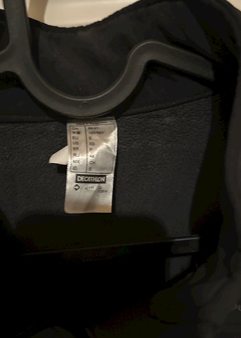 Kadın Siyah Fermuarlı Uzun Kollu içi polar mont 3 kez kullanıldı - Görsel 3