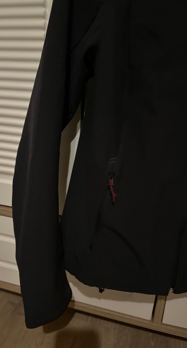 Kadın Siyah Fermuarlı Uzun Kollu içi polar mont 3 kez kullanıldı - Görsel 4