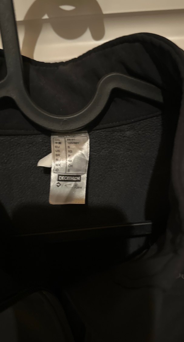 Kadın Siyah Fermuarlı Uzun Kollu içi polar mont 3 kez kullanıldı - Görsel 3