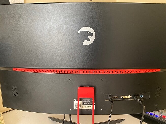 GamePower 1 ms 144 hz curved oyuncu monitörü - Görsel 2