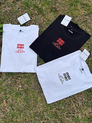 s Beden beyaz Renk MIu MIU Yetişkin Tshirt
