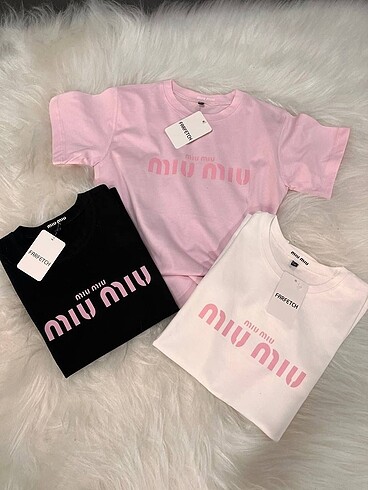 Mıu MIu yetişkin Tshirt