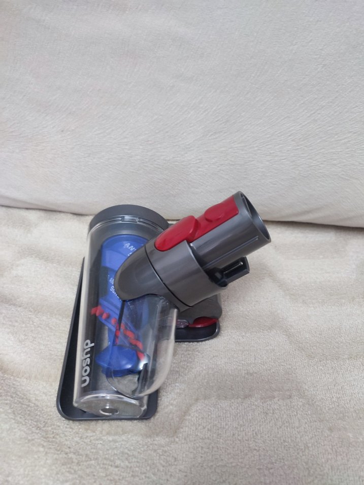 Kırmızı Gri Mini Elektrikli Süpürge - Görsel 4