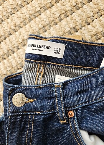 xs Beden lacivert Renk Pull & bear straight jean