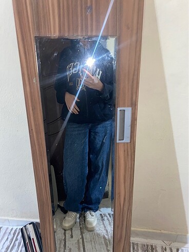 lacivert baggy jeans