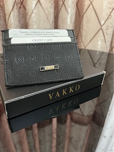 Beden Siyah Vakko kartlık