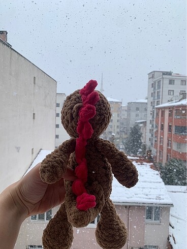 Amigurumi Dinozor Oyuncak