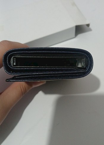 Siyah Minimalist mekanizmalı Erkek Cüzdanı - Görsel 3