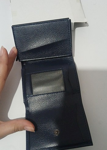 Siyah Minimalist mekanizmalı Erkek Cüzdanı - Görsel 4