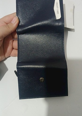 Siyah Minimalist mekanizmalı Erkek Cüzdanı - Görsel 5