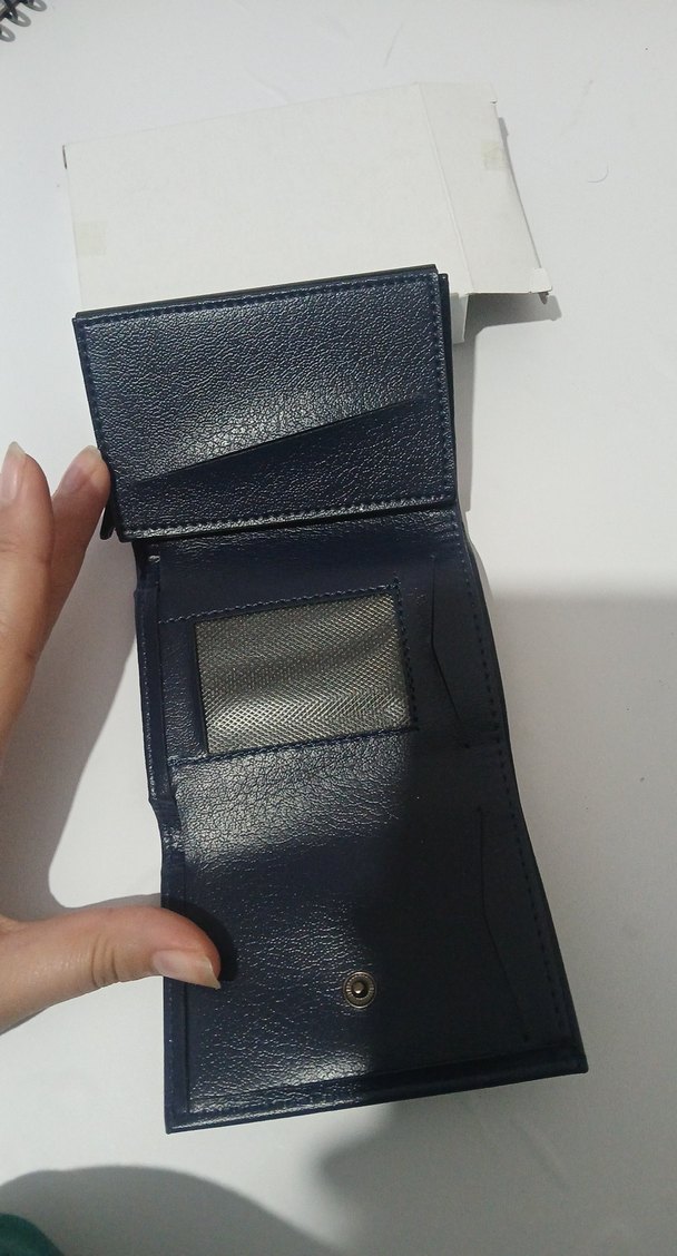 Siyah Minimalist  mekanizmalı Erkek Cüzdanı - Görsel 4