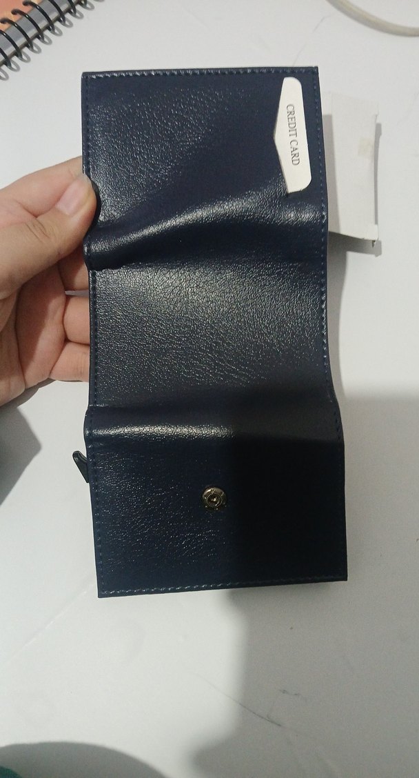 Siyah Minimalist  mekanizmalı Erkek Cüzdanı - Görsel 5