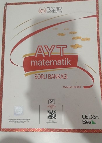 AYT Matematik Soru Bankası - ÜçDörtBeş