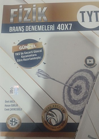  Beden TYT Fizik ve Kimya Branş Denemeleri 40x7