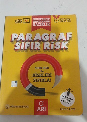 Paragraf Sıfır Risk Hazırlık Kitabı