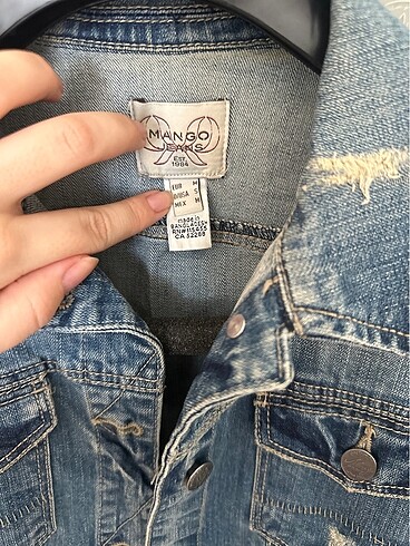 s Beden CROP JEAN CEKET
