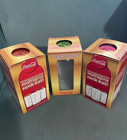 COCACOLA KAPAKLI CAM KAVANOZ