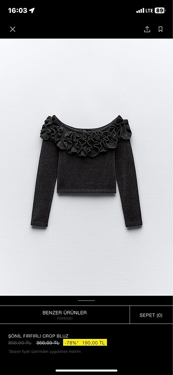 Zara Bluz