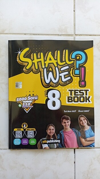Shall we grade 8 test book..