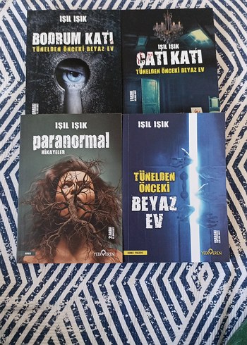 Beden Renk Işıl Işık Paranormal Hikaye Seti 4 adet .