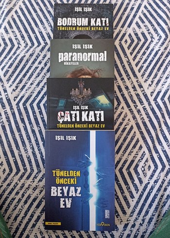 Beden Işıl Işık Paranormal Hikaye Seti 4 adet .