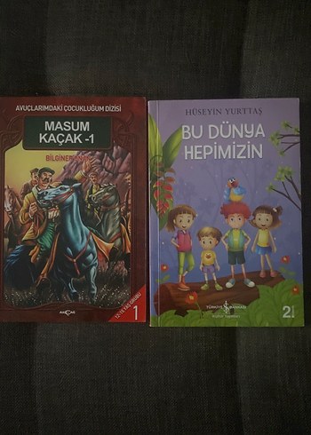 Masum Kaçak-1 ve Bu Dünya Hepimizin Çocuk Kitapları