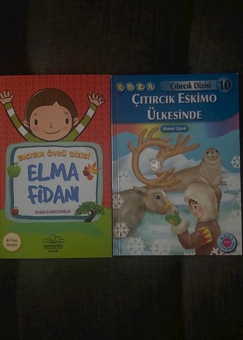 Elma Fidani ve Çıtırcık Eskimo Kitapları