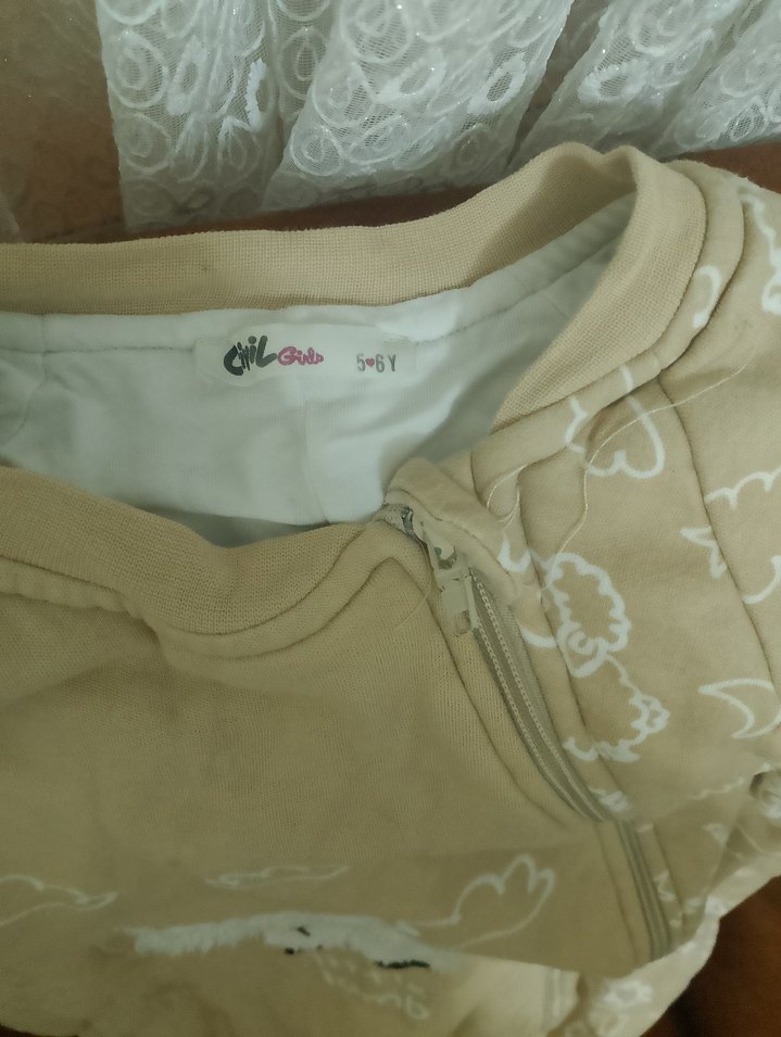 Örgü Detaylı Erkek Bebek Kahverengi Tulum - Görsel 4