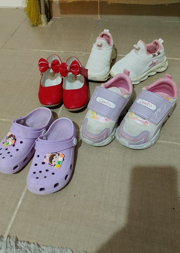 Kız çocuk ayakkabı 29 numara - Görsel 2