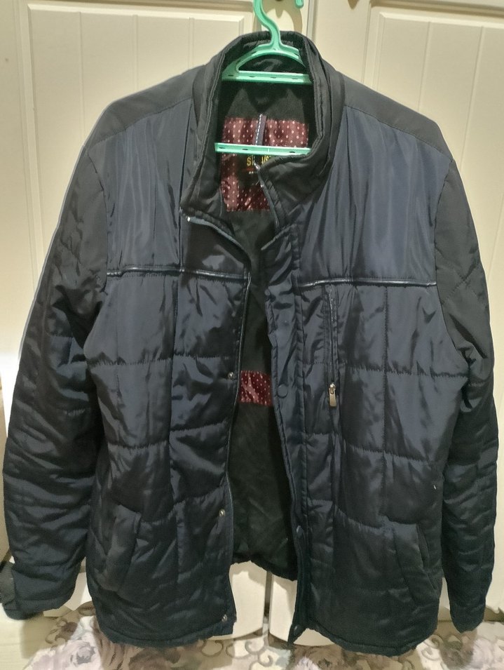 Siyah Düğmeli Erkek Street Wear Ceket - Görsel 2