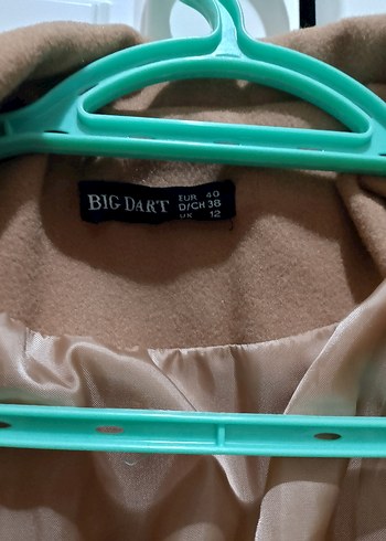 Bej Süet Kadın Midi Kaban ceket - Görsel 2