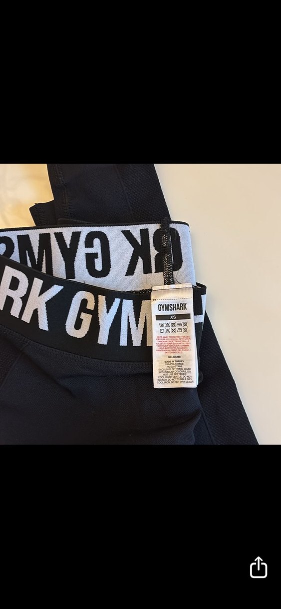 Siyah Baskılı Spor Tayt - Görsel 2