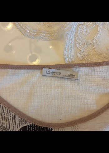 Gri Baskılı Hamile Tişörtü, Uzun Kollu, Salaş - Görsel 2