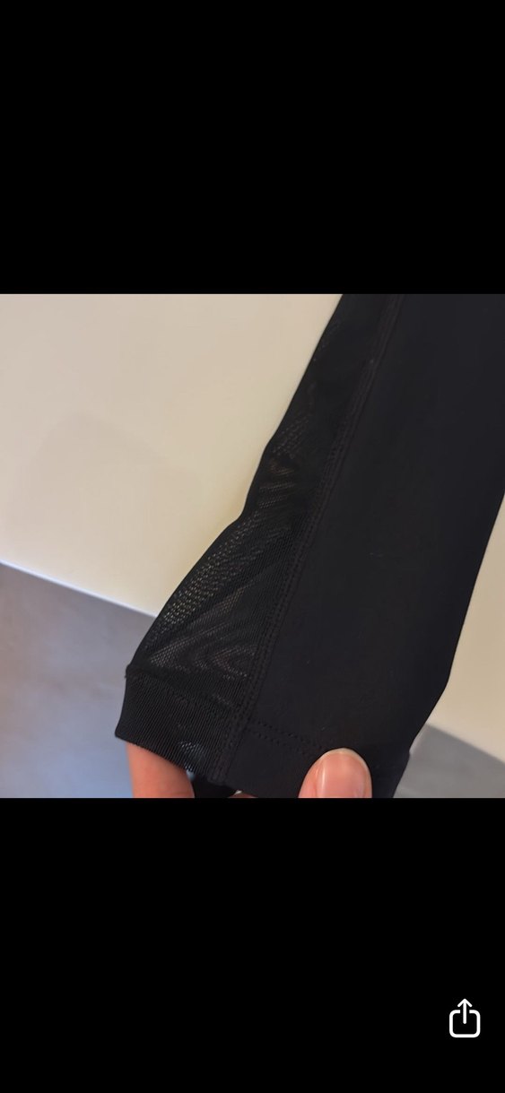 Siyah Nike Pro Elastik Belli Spor Tayt - Görsel 4