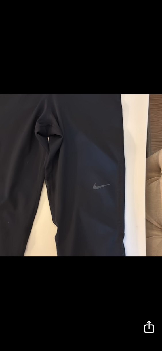 Siyah Nike Pro Elastik Belli Spor Tayt - Görsel 2