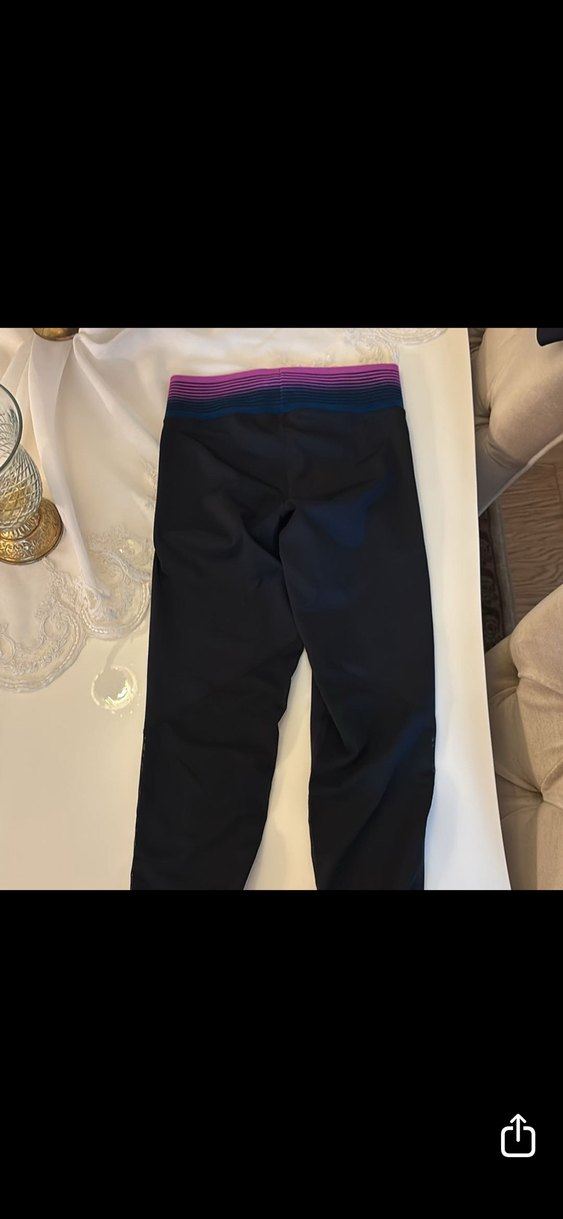 Siyah Nike Pro Elastik Belli Spor Tayt - Görsel 5