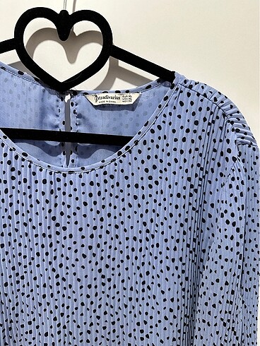 Pileli Mavi Bluz - Görsel 3