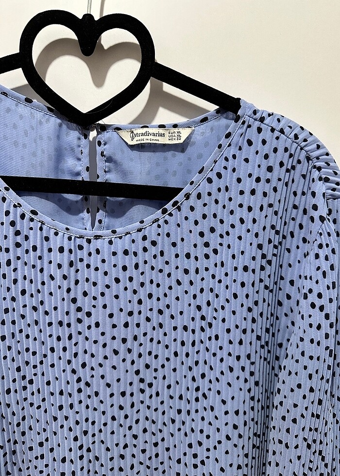 Pileli Mavi Bluz - Görsel 3