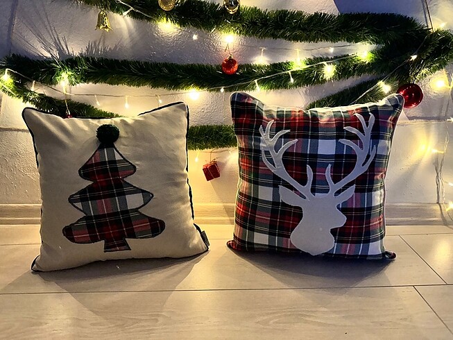 Yılbaşı Yastık Kılıfı - Görsel 3