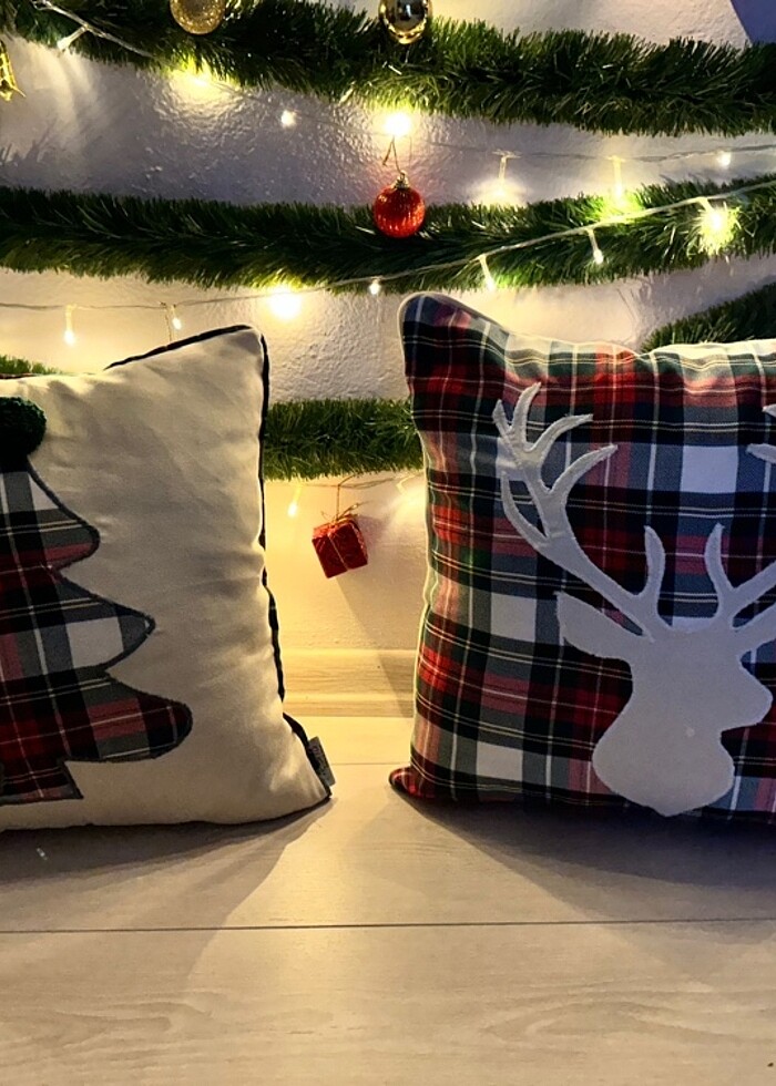 Yılbaşı Yastık Kılıfı - Görsel 3