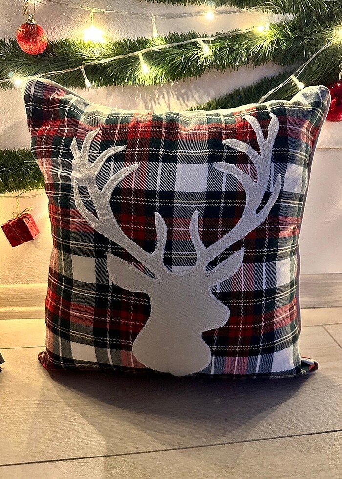 Yılbaşı Yastık Kılıfı - Görsel 4