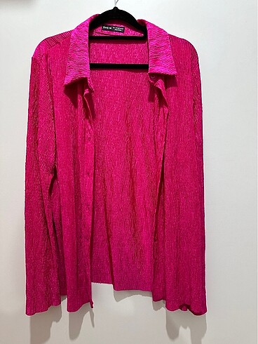 Fuşya Şık Gömlek - Görsel 2