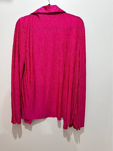 Fuşya Şık Gömlek - Görsel 3