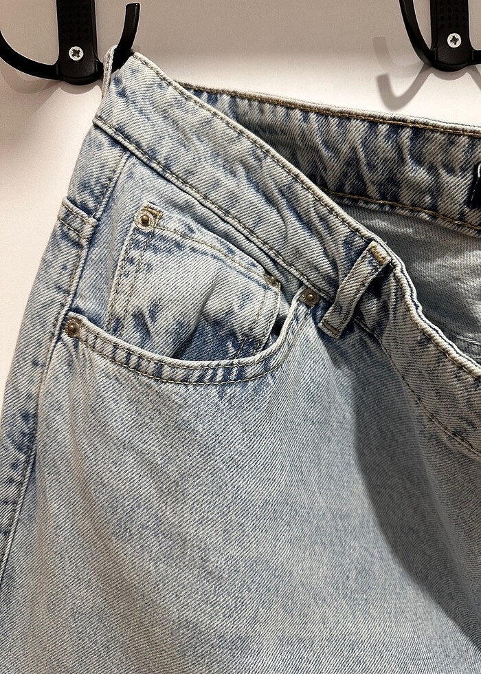 Geniş Paça Kot Pantolon - Görsel 4