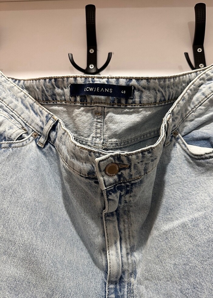 Geniş Paça Kot Pantolon - Görsel 2